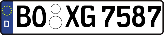 BO-XG7587