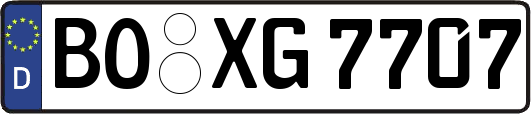 BO-XG7707