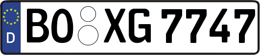 BO-XG7747