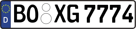 BO-XG7774