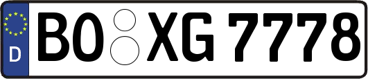 BO-XG7778