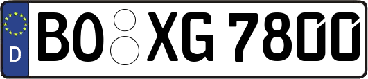 BO-XG7800