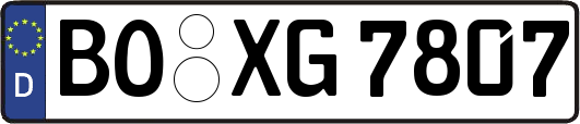 BO-XG7807