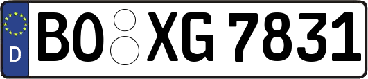 BO-XG7831