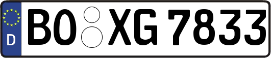 BO-XG7833