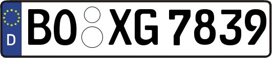 BO-XG7839