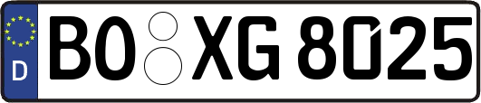 BO-XG8025