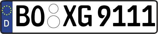 BO-XG9111
