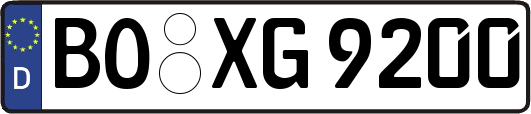 BO-XG9200