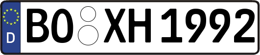 BO-XH1992