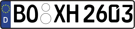 BO-XH2603