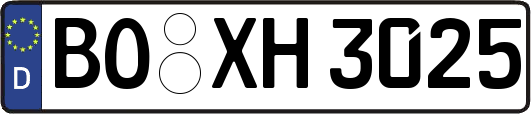 BO-XH3025