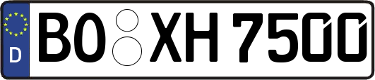 BO-XH7500