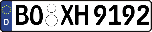BO-XH9192