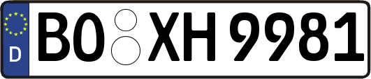BO-XH9981