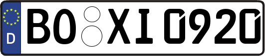 BO-XI0920