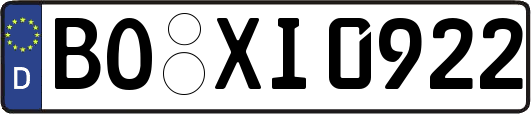 BO-XI0922