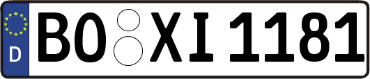 BO-XI1181