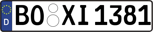 BO-XI1381