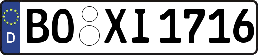 BO-XI1716