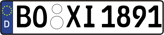 BO-XI1891