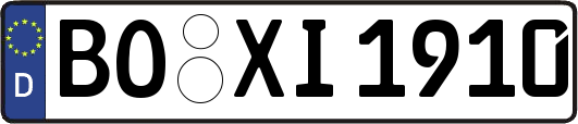 BO-XI1910