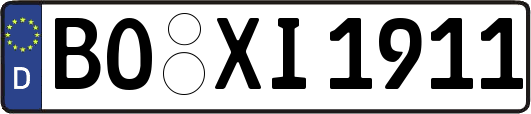 BO-XI1911