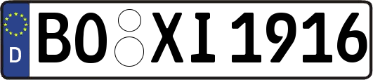 BO-XI1916