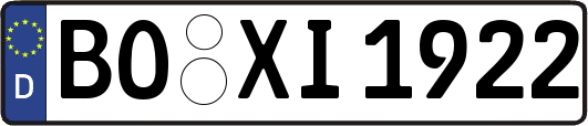 BO-XI1922