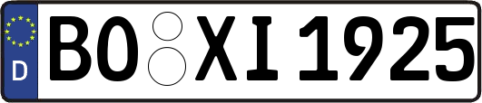 BO-XI1925