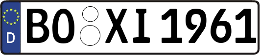 BO-XI1961