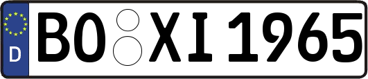BO-XI1965