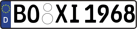 BO-XI1968