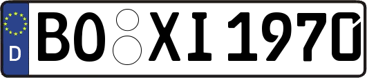 BO-XI1970