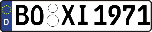 BO-XI1971