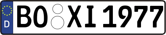 BO-XI1977