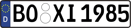 BO-XI1985
