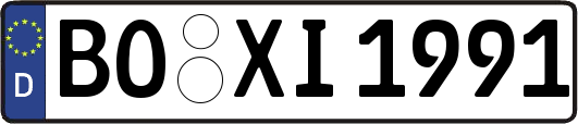 BO-XI1991