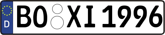 BO-XI1996