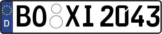 BO-XI2043