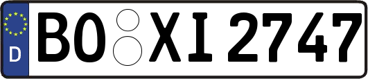 BO-XI2747