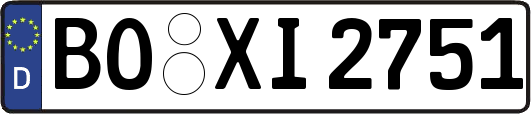 BO-XI2751