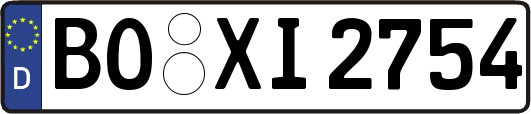 BO-XI2754