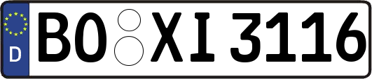BO-XI3116
