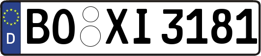 BO-XI3181