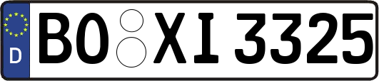 BO-XI3325