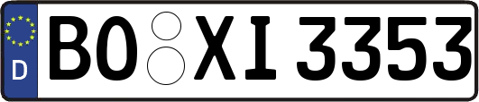 BO-XI3353