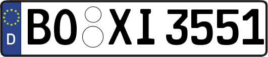 BO-XI3551