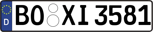 BO-XI3581