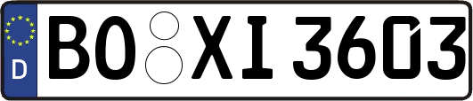 BO-XI3603